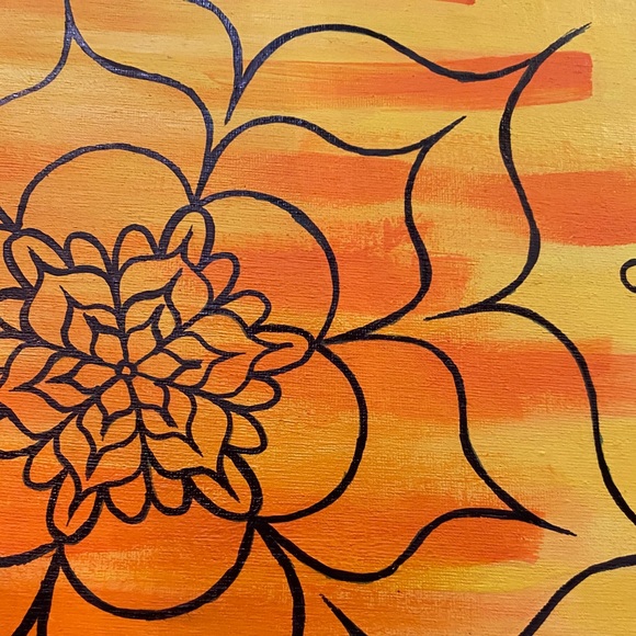 MEDIUM Sunrise mandalas set of 4 medium - Picture 3 of 6